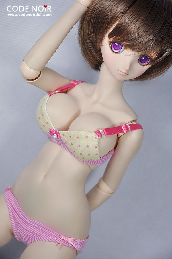 CSD000049 Pink Polka Dot Lingerie Set [CSD000049] - HK$155